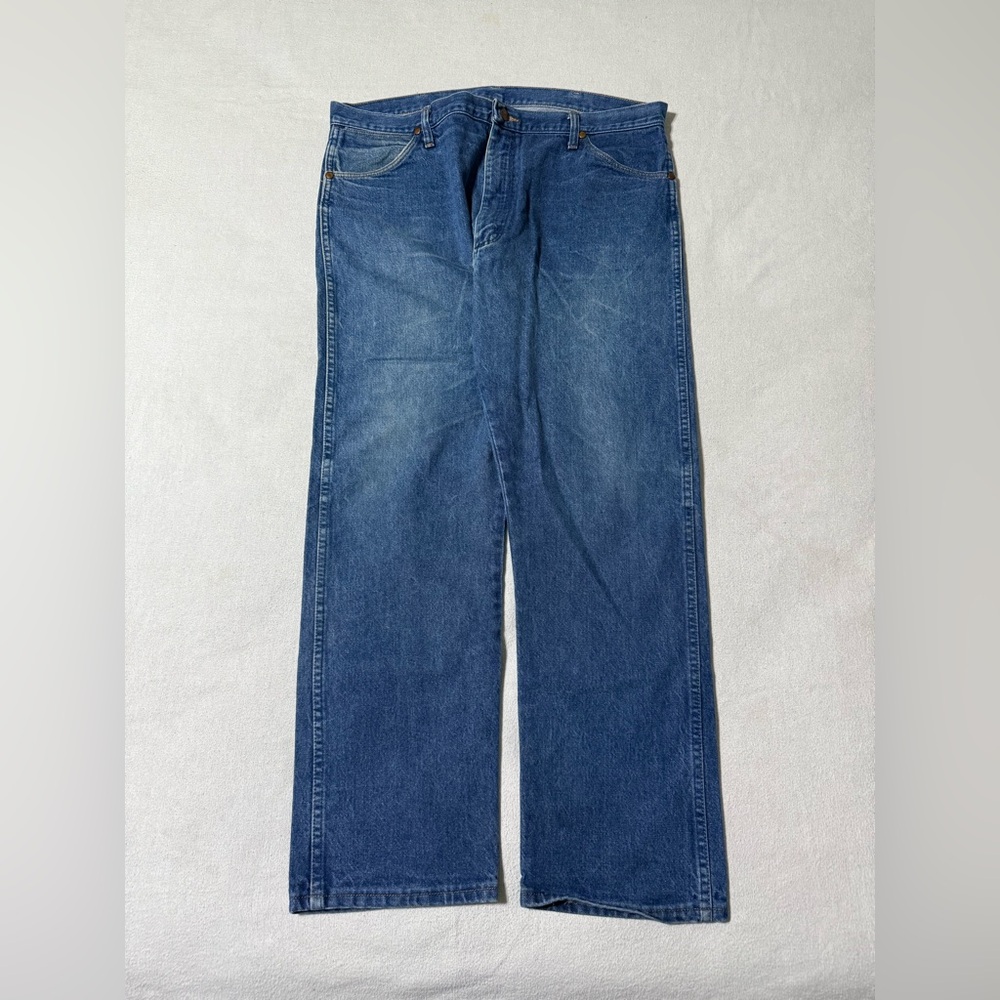 Wrangler Jeans Mens 39x29 Blue Cowboy Cut 13MWZ‎ Western Workwear Denim